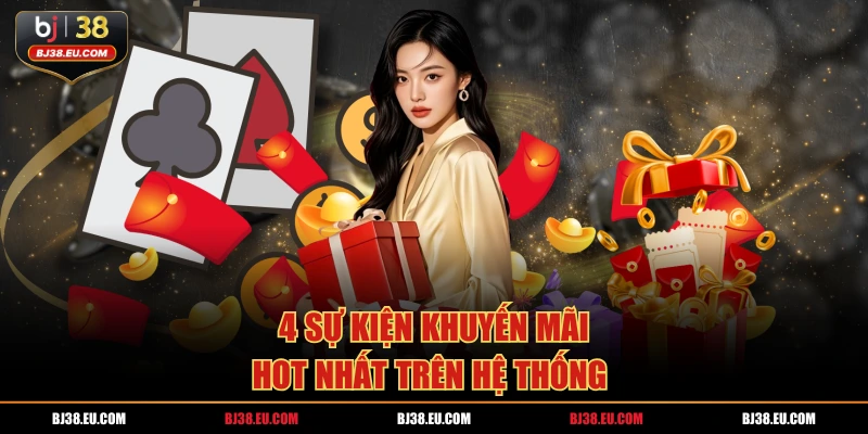 4 sự kiện khuyến mãi hot nhất trên hệ thống